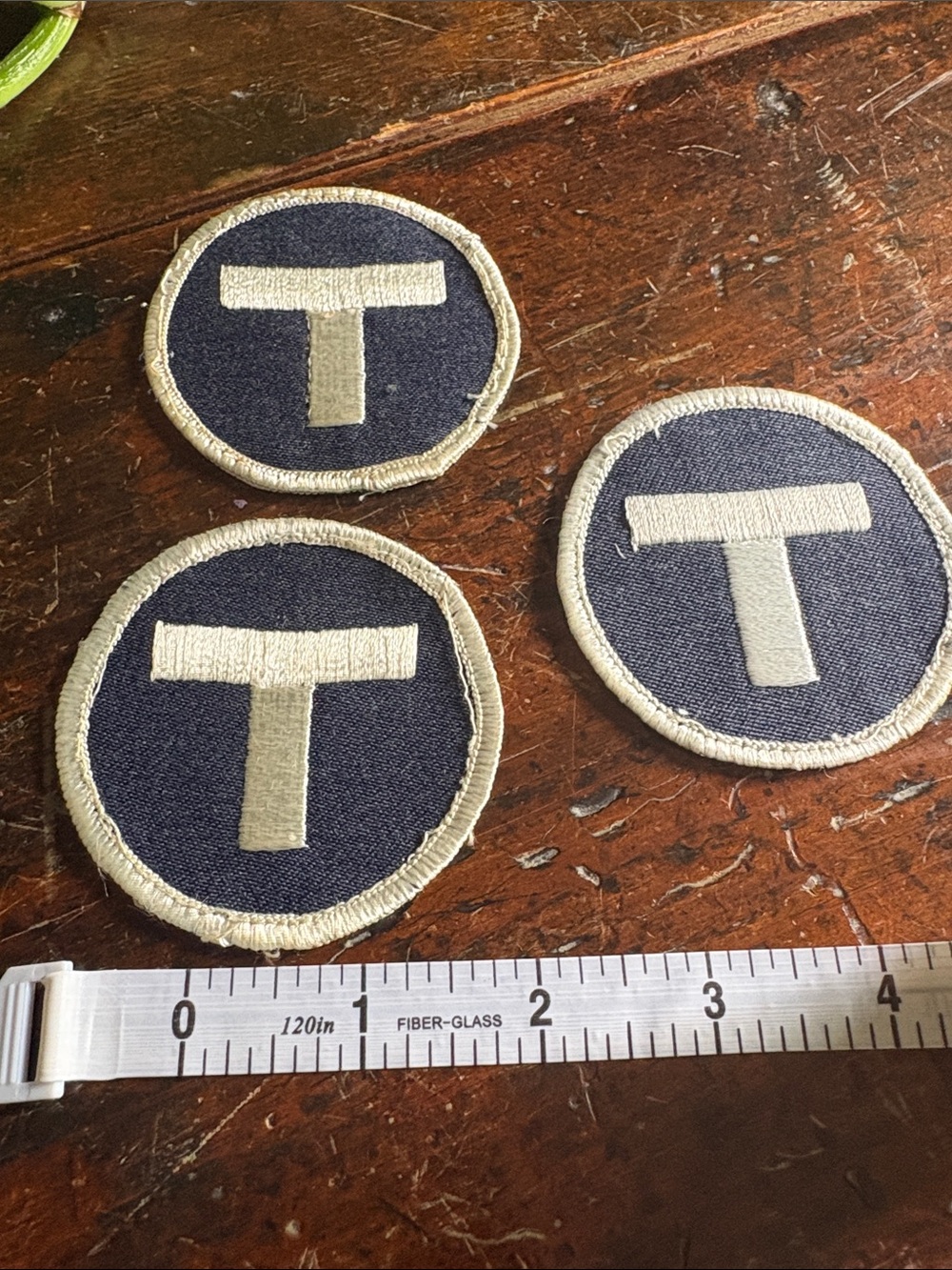 Vintage Boston MBTA Patches